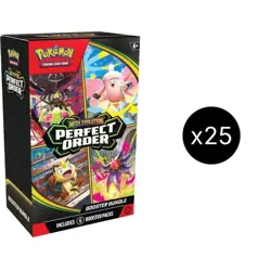 Pokemon Perfect Order (ME03) Booster Bundle Factory Sealed Case! 25 Bundles - Image 1