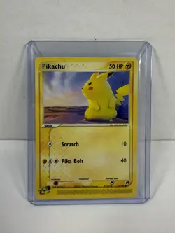 Pokemon Pikachu 72/100 Sandstorm Common Non Holo - Image 1