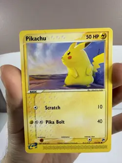 Pokemon Pikachu 72/100 Sandstorm Common Non Holo - Image 2