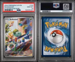 2024 Bulbasaur Stellar Crown Illustration English PSA 10 GM Pokemon TCG (Guard) - Image 2