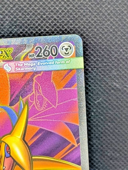 Mega Skarmory EX 106/088 Full Art Ultra Rare Pokemon Perfect Order NM - Image 3