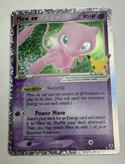 2021 Pokemon Celebrations Mew EX 88/92 English “Near Mint” - Image 1