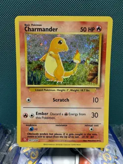 Charmander 001/034 CLC Classic Collection Holo Pokemon Variant NM 2510 - Image 1