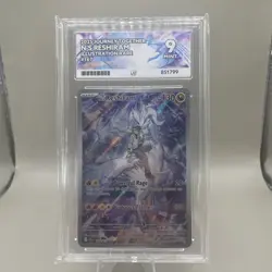 Pokemon TCG N’s Reshiram 167/159 Journey Together Ace Mint 9 - Image 1