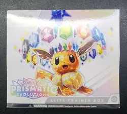 Pokemon Prismatic Evolutions ETB Elite Trainer Box Brand New Factory Sealed - Image 1