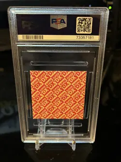 1998 Pokemon Amada Super DX Sticker Charizard #D42 PSA 9 - Image 2