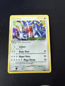 Pokemon Exploud 3/106 Holo 2005 Ex Emerald - Image 1