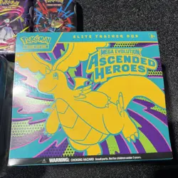 Pokemon Sealed Lot. Ascended Heroes ETB & Mega Evolutions Tin bundle - Image 4