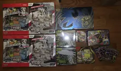 Pokemon Sealed Lot Mega Charizard UPC Perfect Order ETB'S White Black Flare Sams - Image 1