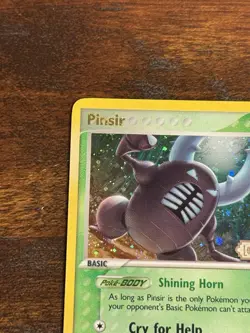 Pokemon Pinsir 24/92 EX Legend Maker LP Reverse Holo Stamp Swirl - Image 2