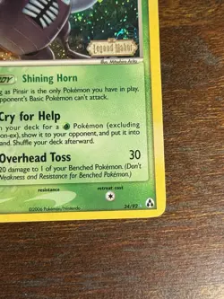 Pokemon Pinsir 24/92 EX Legend Maker LP Reverse Holo Stamp Swirl - Image 4