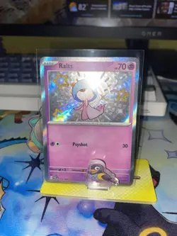 Ralts 153/091 Pokemon TCG Paldean Fates Holo Card NM/Mint Condition - Image 1