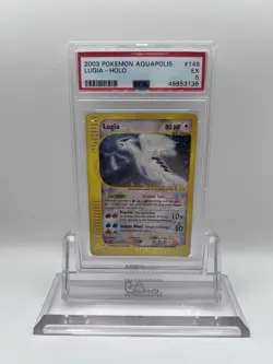 2003 Lugia Pokemon 149/147 Aquapolis Holo - Image 2