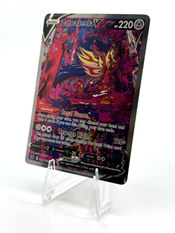 Pokemon Zamazenta V Galarian Gallery Ultra Rare Crown Zenith GG54/GG70 - Image 2