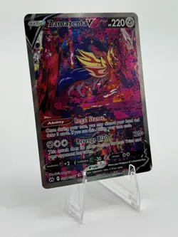 Pokemon Zamazenta V Galarian Gallery Ultra Rare Crown Zenith GG54/GG70 - Image 3