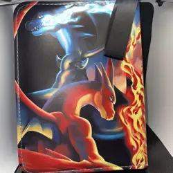 Charizard Pokemon Trading Card Binder Holds 400 Cards - Image 2