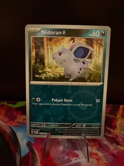 Nidoran 029/165 - Pokemon Scarlet & Violet: 151 - Reverse Holo - NM - Image 1