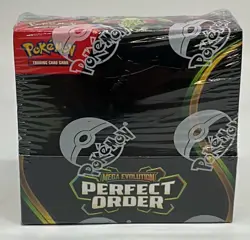Pokemon TCG Mega Evolution Perfect Order Booster Box SEALED NEW - Image 1