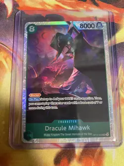 Dracule Mihawk OP12-030 SR Legacy of the Master One Piece Card Game - Image 1