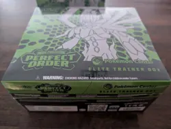 In Hand Pokemon TCG Perfect Order Pokemon Center PC ETB Elite Trainer Box Sealed - Image 1
