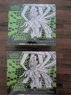 In Hand Pokemon TCG Perfect Order Pokemon Center PC ETB Elite Trainer Box Sealed - Image 2