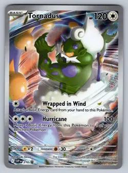 Tornadus 210 Holo P Scarlet & Violet Promo Pokemon NM - Image 1