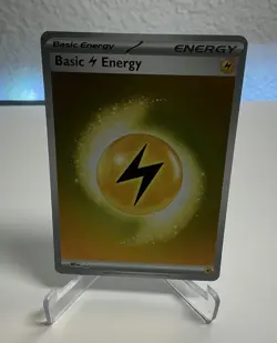 2026 Pokemon Ascended Heroes Basic Energy Lightning #MEE 004 Reverse Holo - Image 1