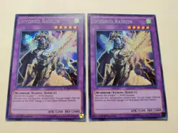 2x Invoked Raidjin FUEN-EN028 Secret Rare Unlimited LP - Image 1