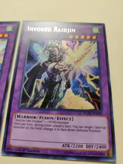 2x Invoked Raidjin FUEN-EN028 Secret Rare Unlimited LP - Image 3