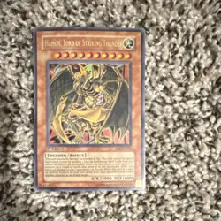 Yu-Gi-Oh Hamon, Lord of Striking Thunder SOI-EN002 1st Ed Effect Konami ATK/400… - Image 1