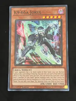 K9-66a Jokul Super Rare Justice Hunters JUSH-EN032 LP/NM - Image 1