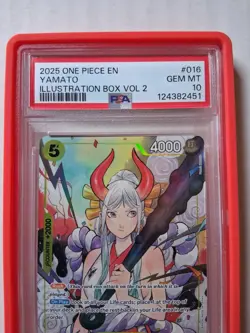 2025 One Piece ST13-016 Yamato PSA 10 English Promo Illustration Box Vol. 2 GG - Image 3