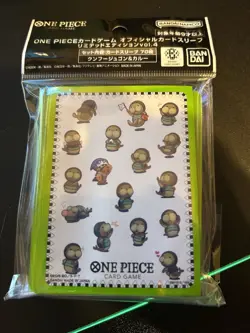 One Piece Card Game Official Limited Edition Sleeves Kung-Fu Dugong 70 CT - Image 1
