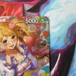 English Charlotte Pudding One Piece TCG PRB02-010 Alt Art SR The Best Vol.2 NM - Image 3