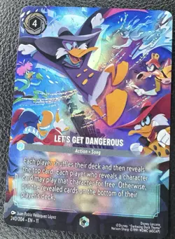 LET’S GET DANGEROUS Action ENCHANTED! Disney Lorcana WINTERSPELL 240/204 - Image 1