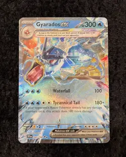 Gyarados Ex - 045/198 - Pokemon TCG Scarlet Violet Base Ultra Rare Card NM - Image 1