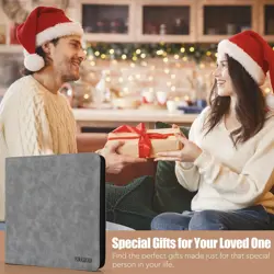 ULTRGEE Graded Card Binder, 6 Slot Storage Binder for Graded Cards - Holds 60 Sl - Image 2