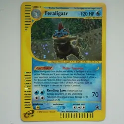 Feraligatr 12/165 Holo Rare Expedition Pokemon Card - Image 1