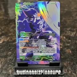 Son Goku Destined Confrontation BT15-061 Foil Dragon Ball Super Card Game | LP - Image 1