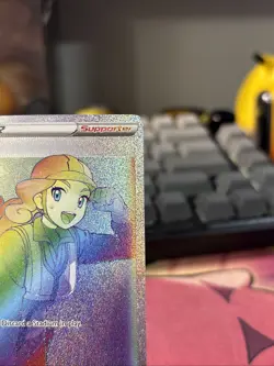 Pokemon TCG Worker 209/195 Silver Tempest Holo Secret Rare Pokemon Card - Image 5