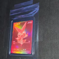 Pokemon Victini Sv: White Flare 171/086 Full Art Holo Black White Rare Card - Image 2