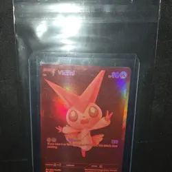 Pokemon Victini Sv: White Flare 171/086 Full Art Holo Black White Rare Card - Image 5