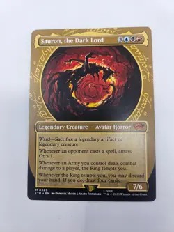 MTG: Lord of the Rings - Sauron, the Dark Lord (Showcase) - Image 1