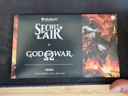 Secret Lair x PS God of War: Greek Foil MTG - Image 1