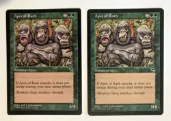 Apes of Rath (2) NM Tempest MTG Magic the Gathering - Image 1