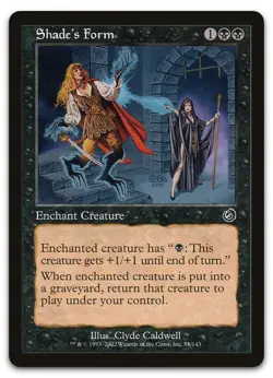 Shade's Form #81 (LP) Torment TOR Magic MTG - Image 1