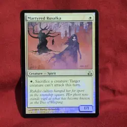 Magic the Gathering MTG Guildpact MARTYRED RUSALKA Foil - Image 1