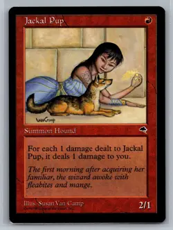 Jackal Pup Tempest #183 Magic MTG - Image 1