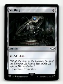 Sol Ring (251) Universes Beyond: Warhammer 40,000 #251 Uncommon - Image 1
