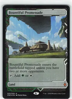 Bountiful Promenade Foil - Zendikar Rising Expeditions (ZNE) - NM - Image 1
